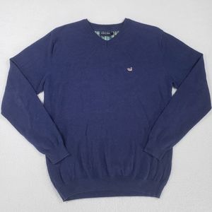 Southern marsh v-neck pull over sweater mens size small